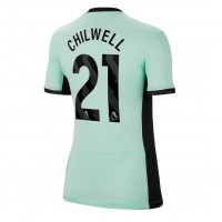 Camiseta Chelsea Ben Chilwell #21 Tercera Equipación para mujer 2023-24 manga corta